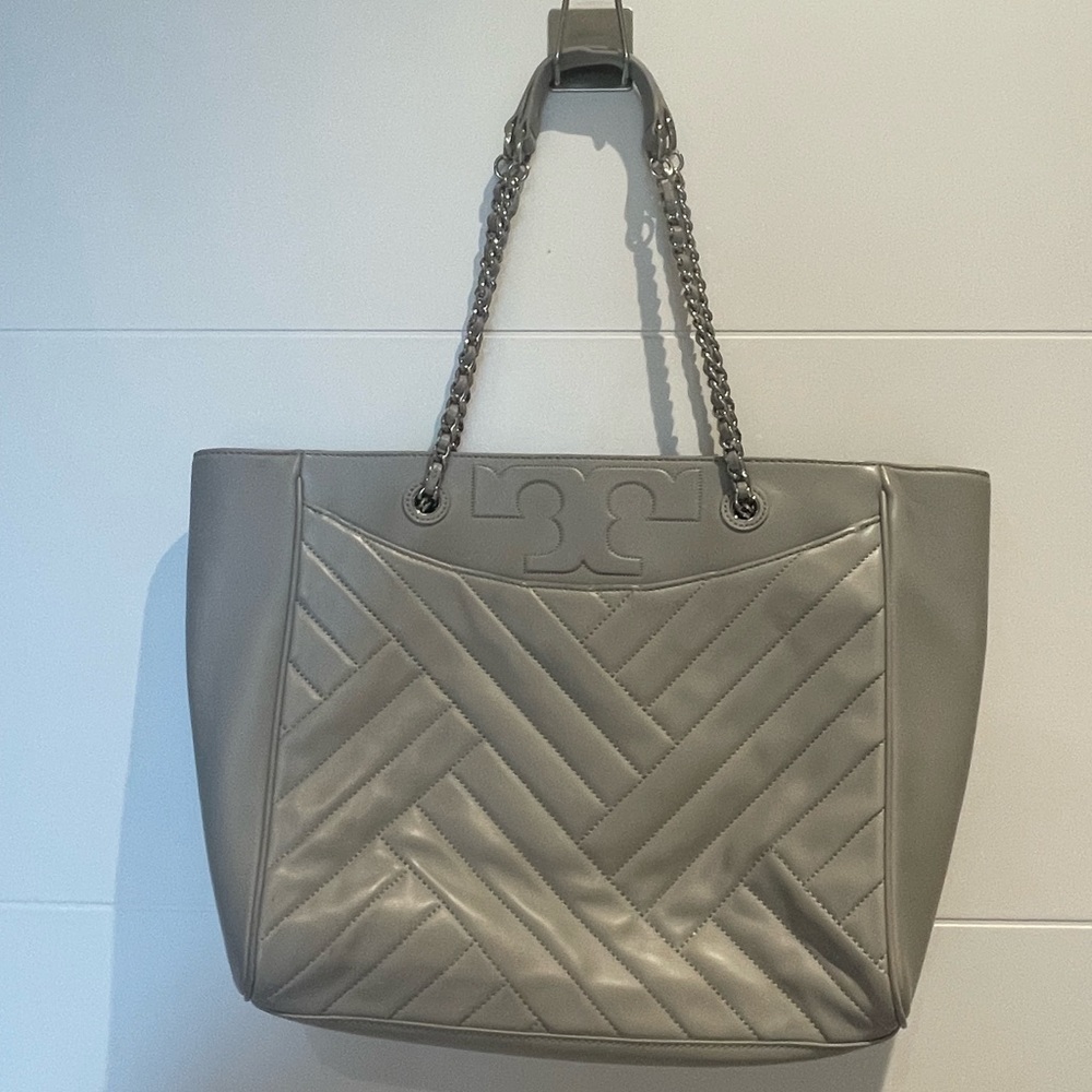 Grey Tory Burch Tote